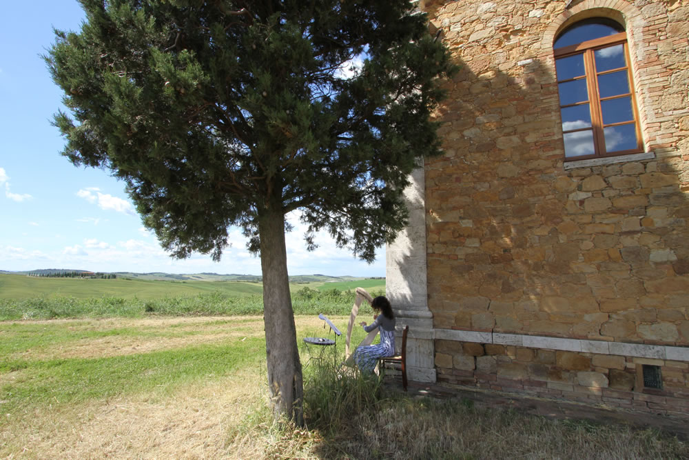 Detail 2 of Tuscan Countryside